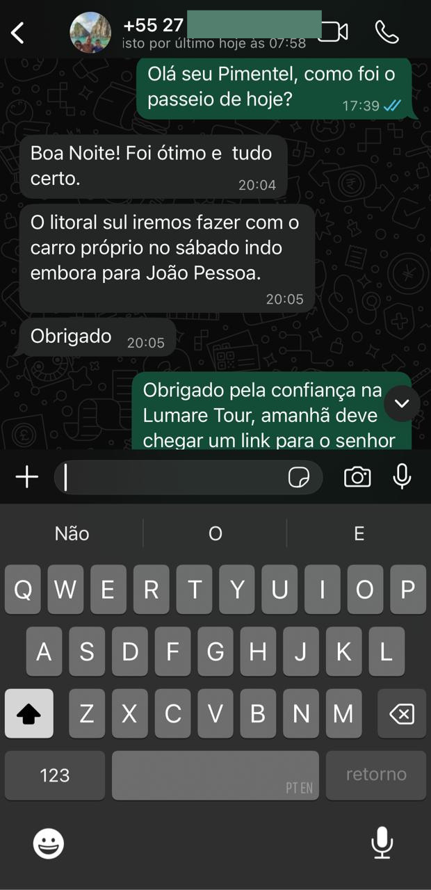 Avaliação Cliente 3
